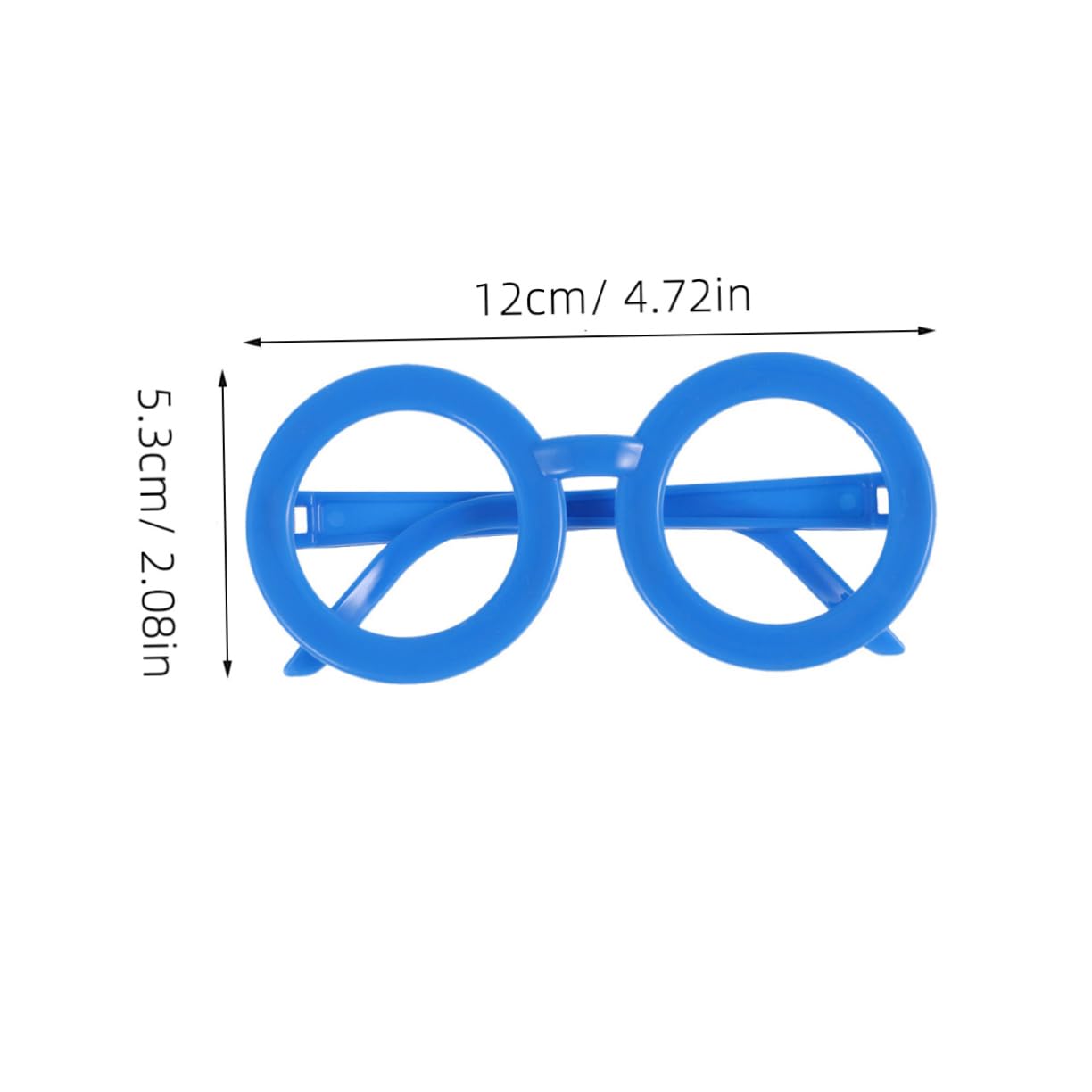 VALICLUD 12 Stk rundes Brillengestell kein Linsenbrillenrahmen Brillengestell verkleiden Kinderbrille ohne glas niedlich Brillengestelle Gläser Mädchen