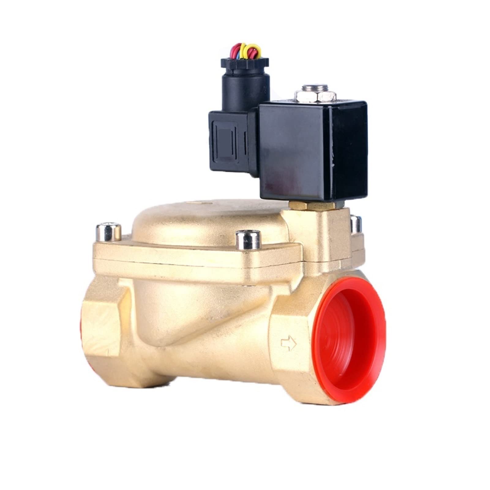 Youngran 1/4 "3/8" 1/2 "3/4" 1 "1-1/4" 1-1/2 "2" Alta presión 1.6MPA 0927 Normalmente válvula de solenoide solenoide de latón Normalmente válvula de solenoides piloto Leisurely