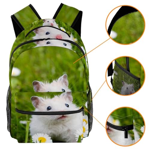 Sac de voyage décontracté hamster pour sorties et cours collège