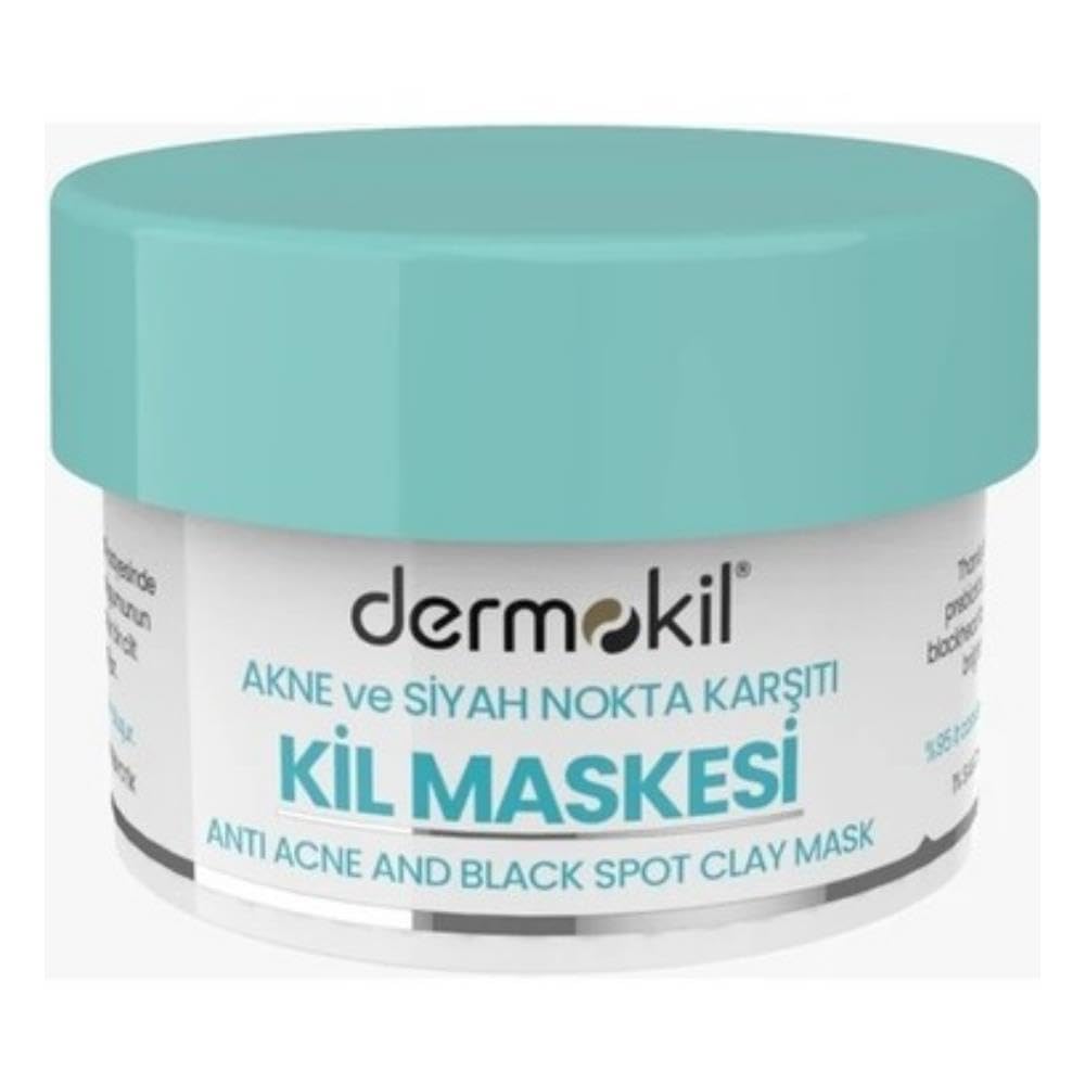 Dermokil Akne ve Siyah Nokta Karşıtı Kil Maskesi 50 ml
