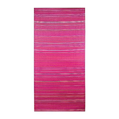 Marrakech Jakinta Tapis d'extérieur 90 x 180 cm, résistant aux intempéries, moderne, pour terrasse, balcon ou jardin