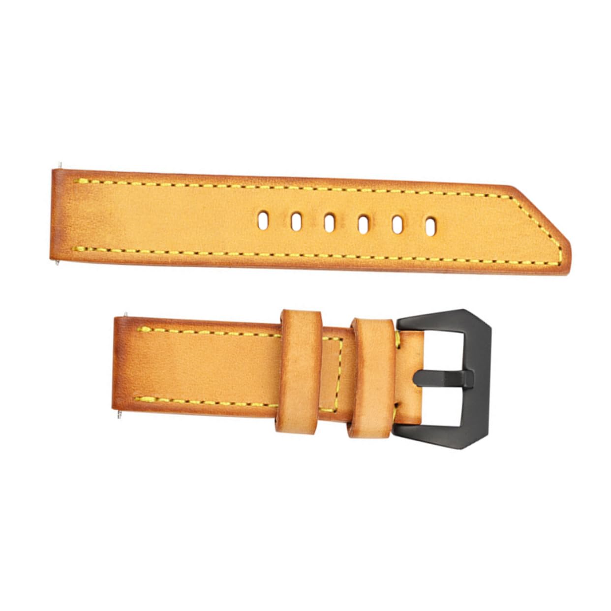 Correa de reloj de cuero para reemplazo de reloj con pulsera de de vaca unisex resistente 8