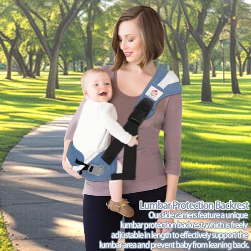 Kleinkind Trage Für Säuglinge, Kleinkind Trage Einstellbar, Ergonomisch Toddler Carrier, Babytrage Carrier, Leichte Babytrage, Tragegurt Baby, für 6 Monaten bis 42 Monaten, bis zu 50 Pfund hält – Bild 5