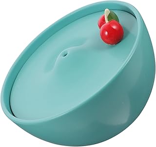 HAPINARY 1Pc Dispensador De Água Em Cerâmica Tigela Elevada Para Gatos Tigela De Água Para Cachorros Dispensador De Água Em Cerâmica Bebedouro Automático Para Cães Fonte De Água Para Cães