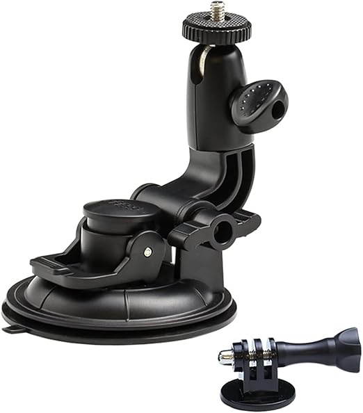 Amazon.com : EXSHOW Car Camera Mount Holder for GoPro, Suction Cup Car ...