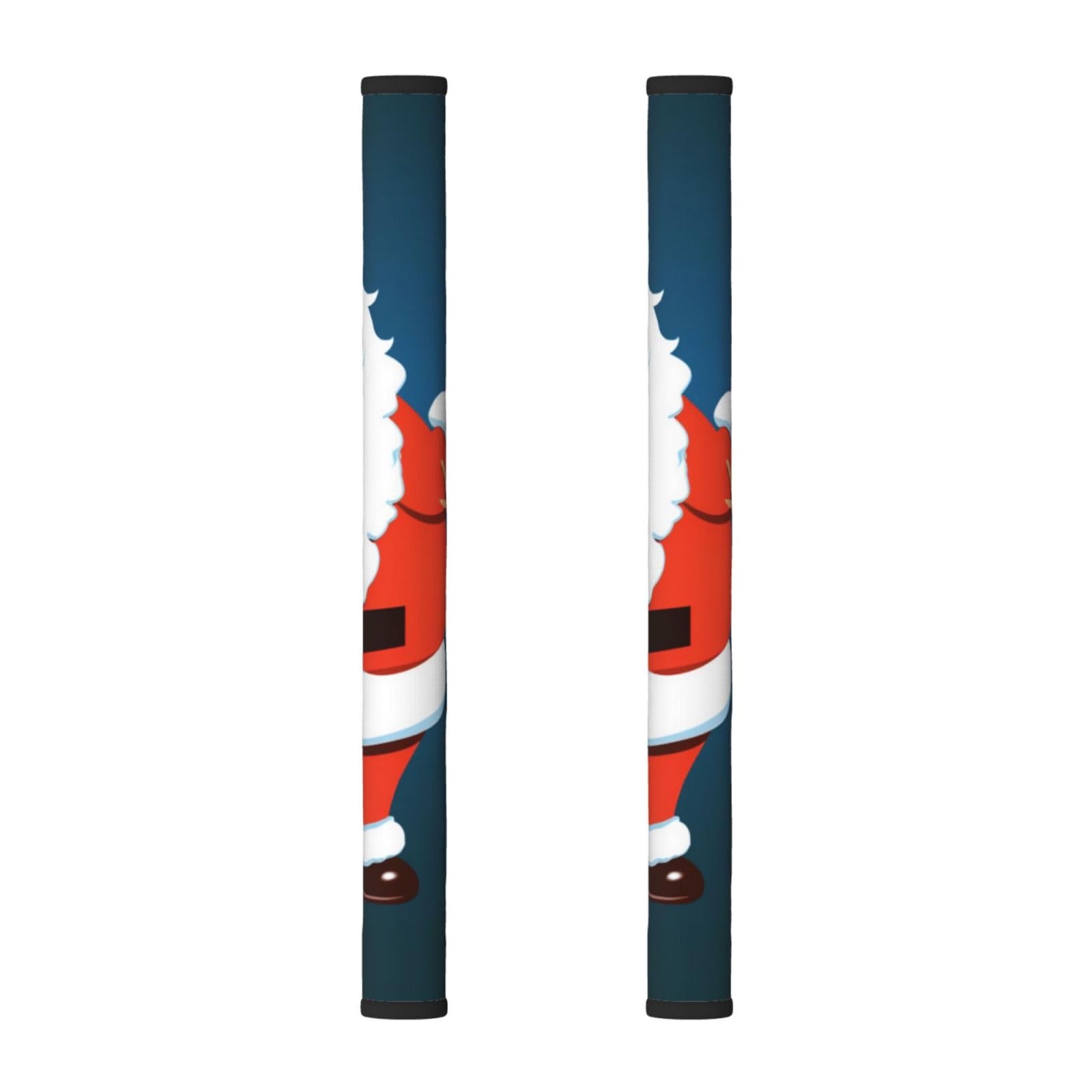 VGFJHNDF Refrigerator Door Handle Covers 2-Pack, Snowman Santa Printed Protect and Decorate for Fridge Ovens Dishwashers