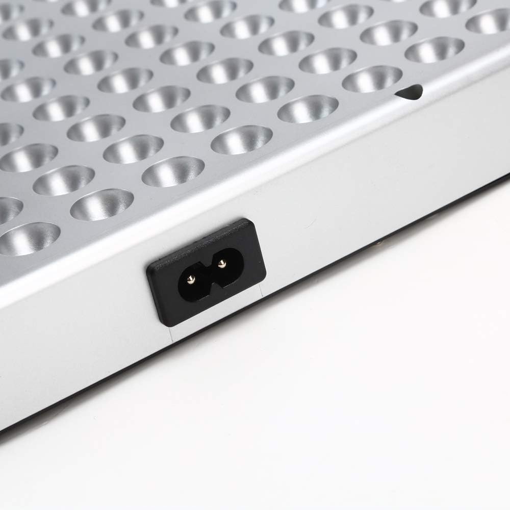 Froadp Lámpara LED de espectro completo de 45 W para plantas de jardín, plantas y plantas, 225 ledes, rojo y azul, para plantas de interior, invernadero, laboratorio de plantas, verduras y flores,