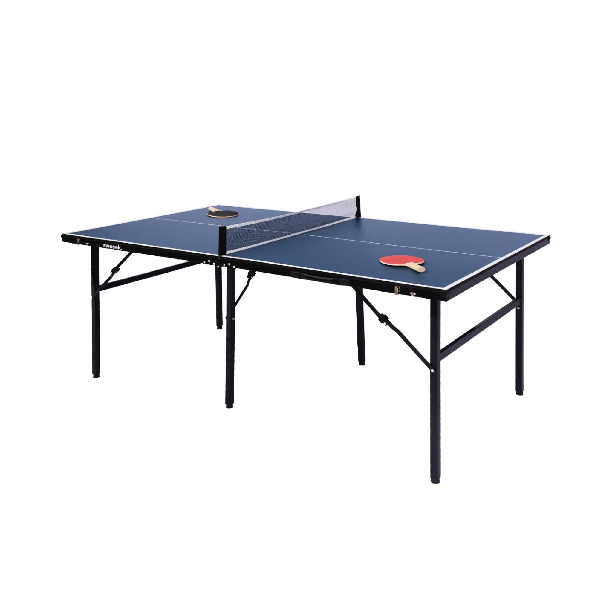 Table de ping Pong d'intérieur médium avec 2 Raquettes et 3 balles