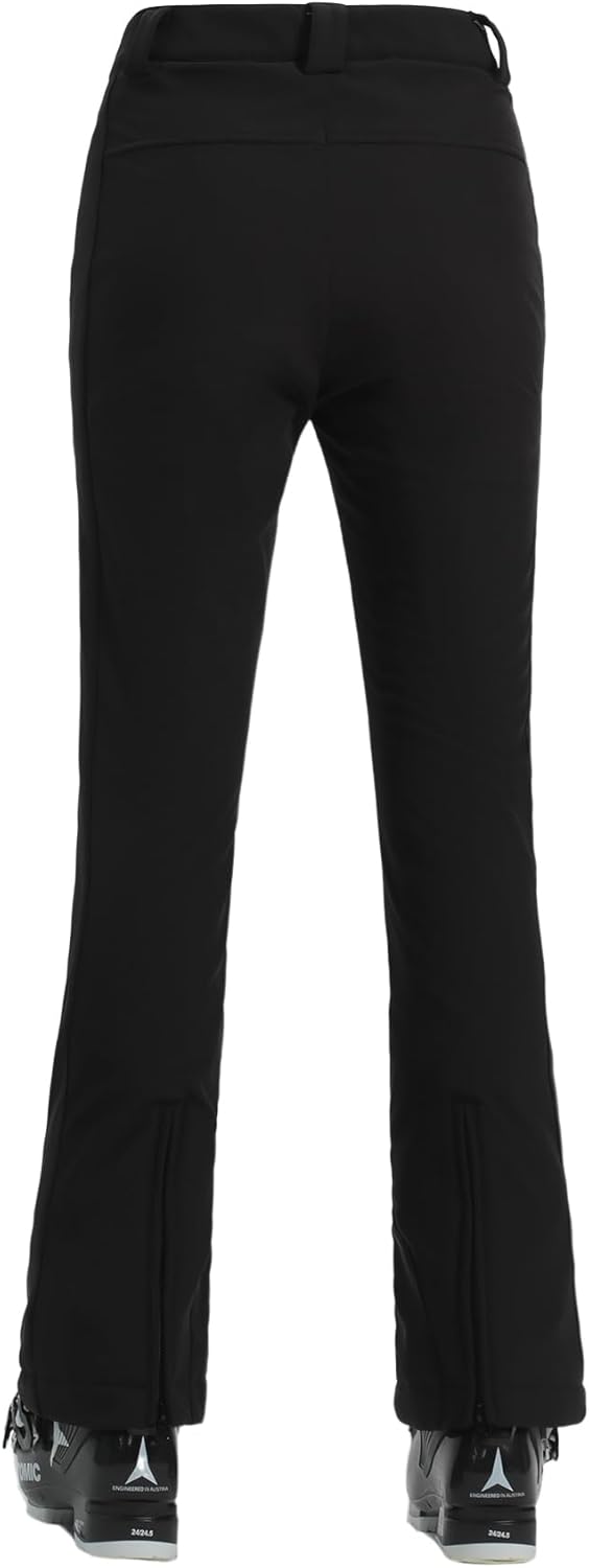 GSOU SNOW Ski Pants Women Snow Pants Slim Waterproof Insulated Windproof Winter Sports Warm With a Waistband - Image 3