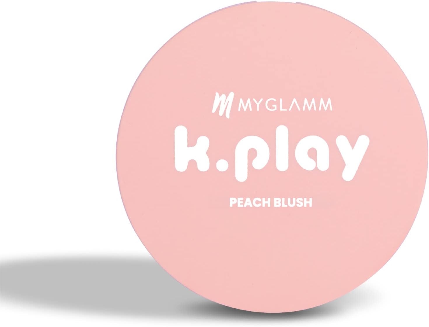 MyGlamm K.Play Flavoured Blush-Sweet Peach (Orange)-9 g | With Vitamin C | Matte Finish | Blush Powder