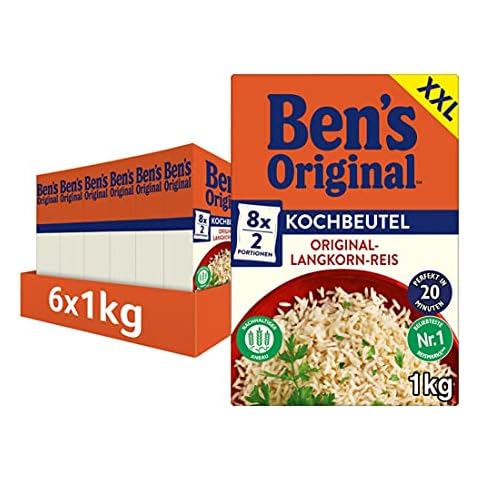 Ben's Original Original-Langkorn-Reis, 20-Minuten Kochbeutel Cover