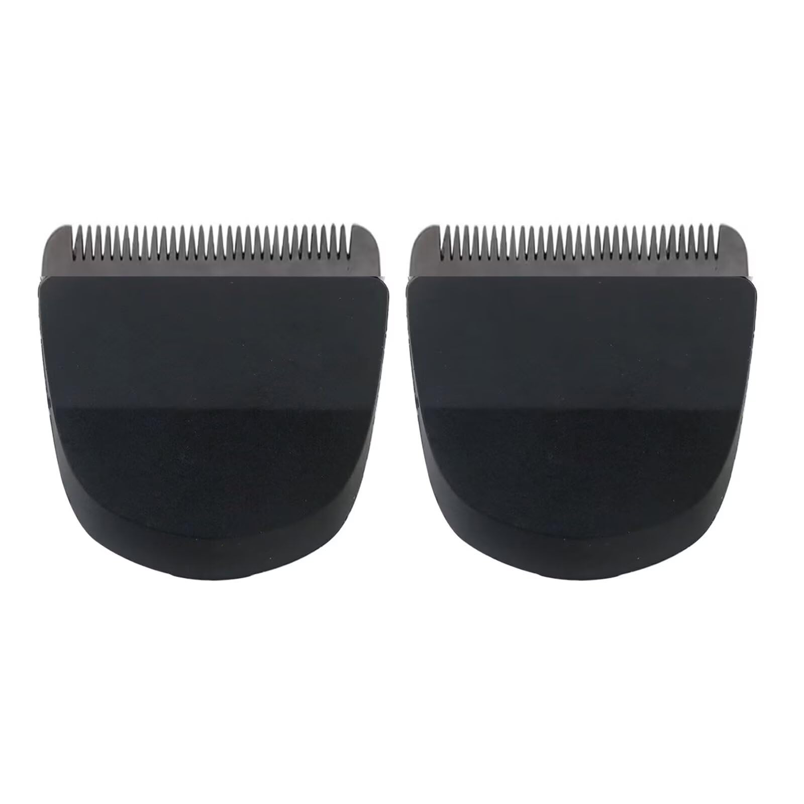 2 Pack Professional Clipper/Trimmer Snap On Replacement Blades #2068-300 - Compatible with Wahl Peanut Hair Clipper/Trimmer, Black