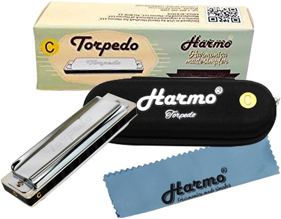 Harmo Torpedo Harmonica, Key of Db - Overblow Setup in USA