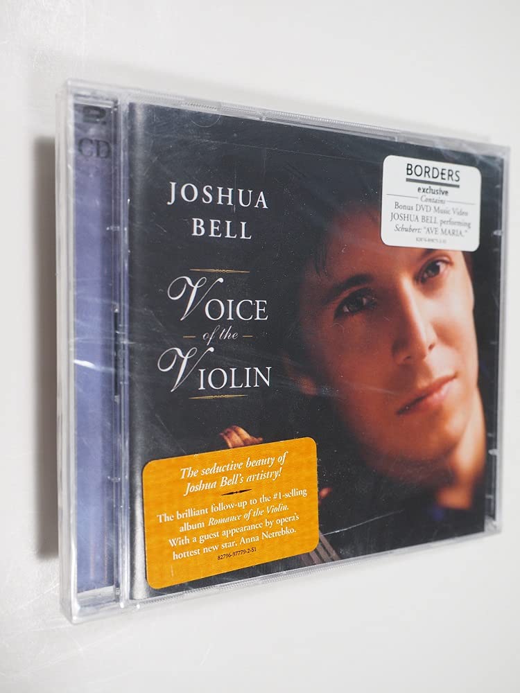 Joshua Bell CD/DVD set Voice of the Violin Music