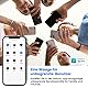 Etekcity Körperfettwaage, Personenwaage digital mit APP, Waage Personen Smart Waage mit Körperfett und Muskelmasse, Bluetooth Körperanalysewaage für BMI, Protein, 180kg/0.05kg, Schwarz, FIT8S