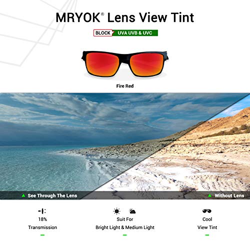 Image of Mryok Replacement Lenses for Oakley Big Taco OO9173 - Options
