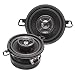 Skar Audio SK35 3.5" 120W 2-Way Performance Coaxial Car Speakers, Pair