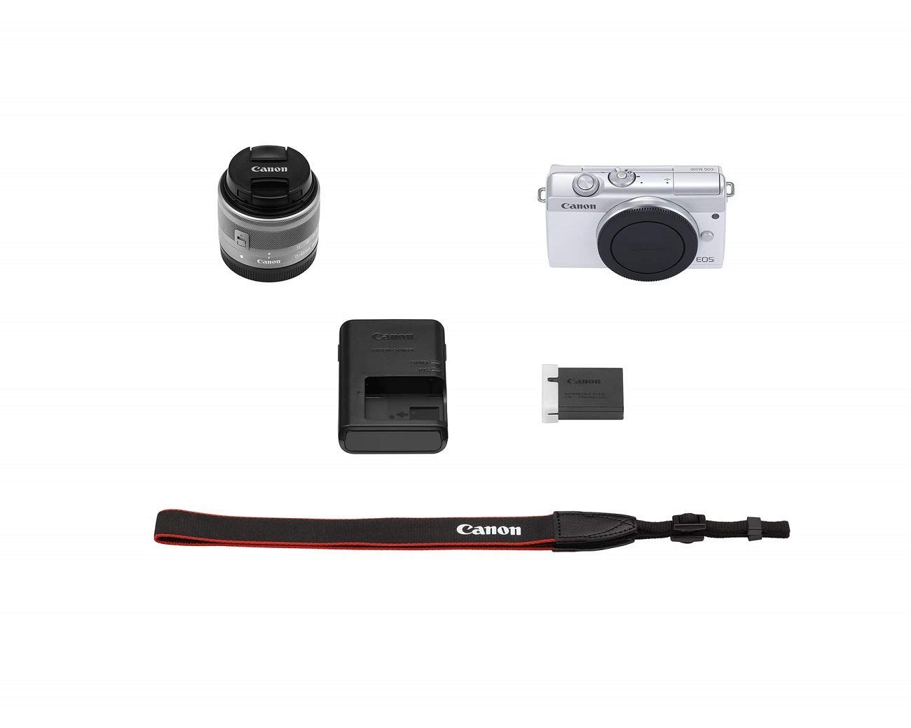 Snapklik.com : Canon EOS M200 EF-M 15-45mm Is STM Kit