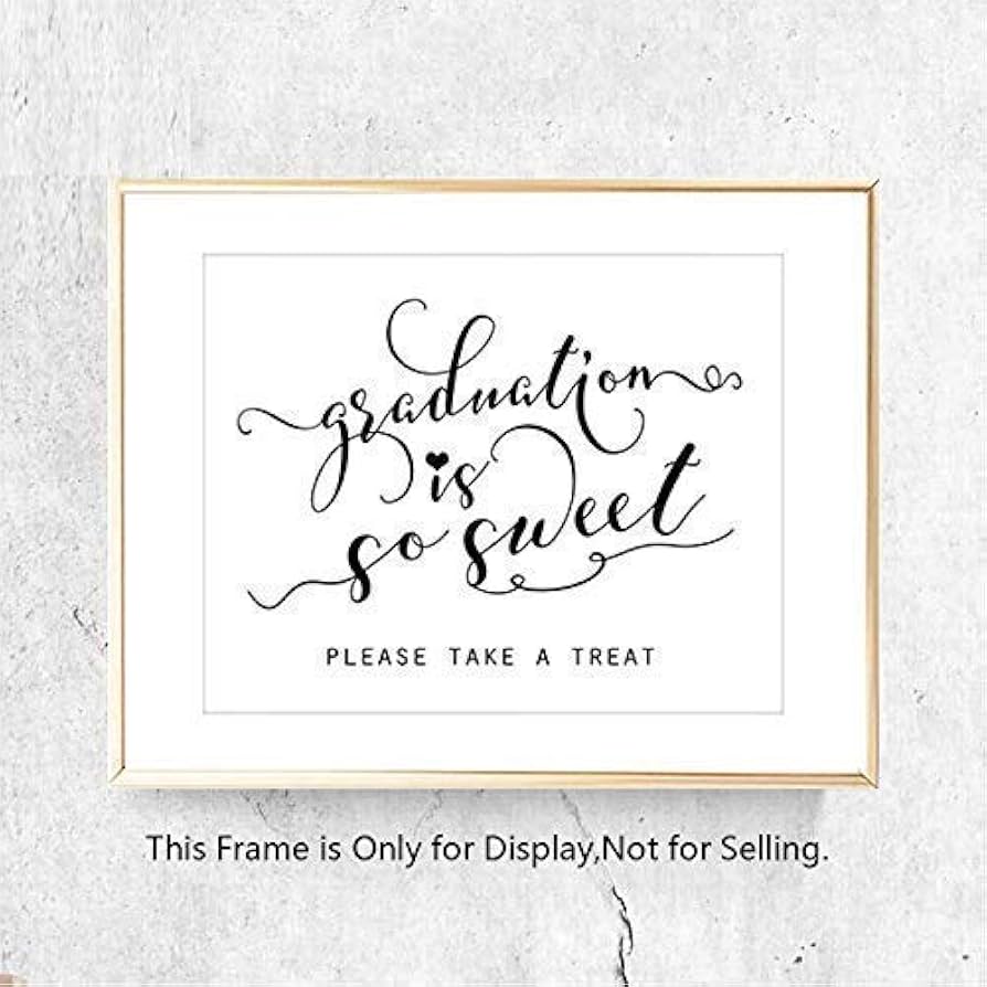 amazon-com-zlkapt-graduation-is-so-sweet-take-a-treat-graduation-party-decor-graduation-favors-graduation-candy-signs-candy-buffet-sign-graduation-party-sign-8x10-inches-no-frame-home-kitchen for Graduation Is Sweet Please Take A Treat Free Printable Amazon.com: ZLKAPT Graduation Is So Sweet Take A Treat, Graduation Party Decor, Graduation Favors, Graduation Candy Signs, Candy Buffet Sign, Graduation Party Sign 8x10 Inches No Frame : Home & Kitchen for Graduation Is Sweet Please Take A Treat Free Printable