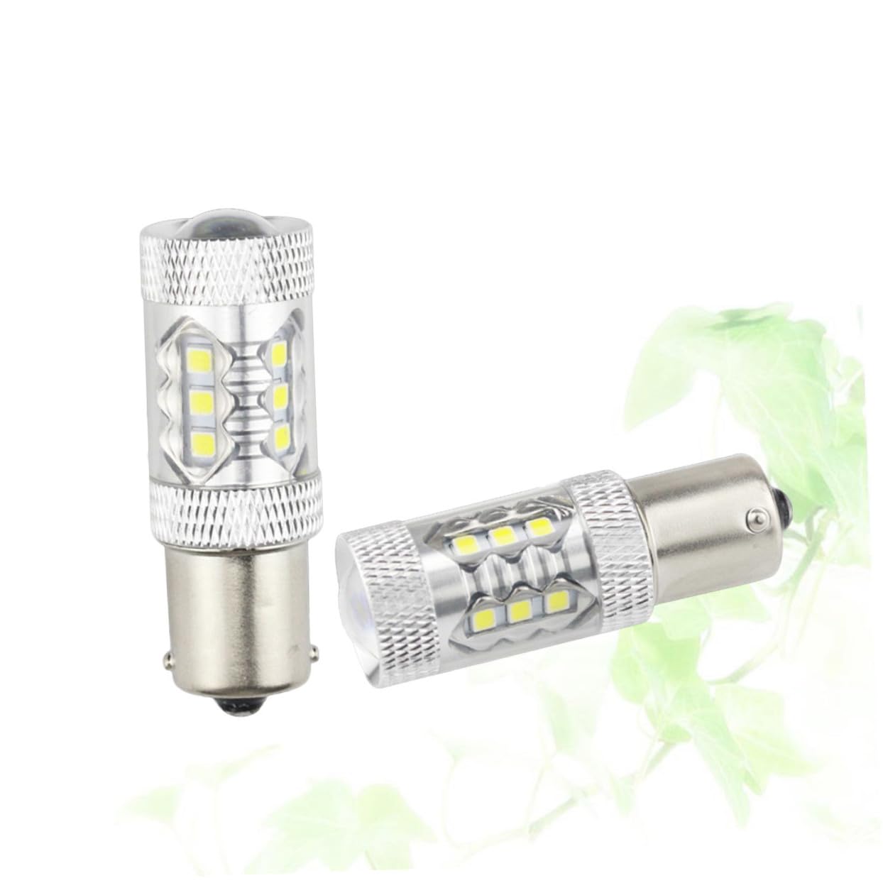 OUNONA 3 Juegos De Bombillas Led De 80 W 16 Smd Ba15s P21w Carcasa De Aluminio Luz De Señal De Freno 4 Unidades X 3