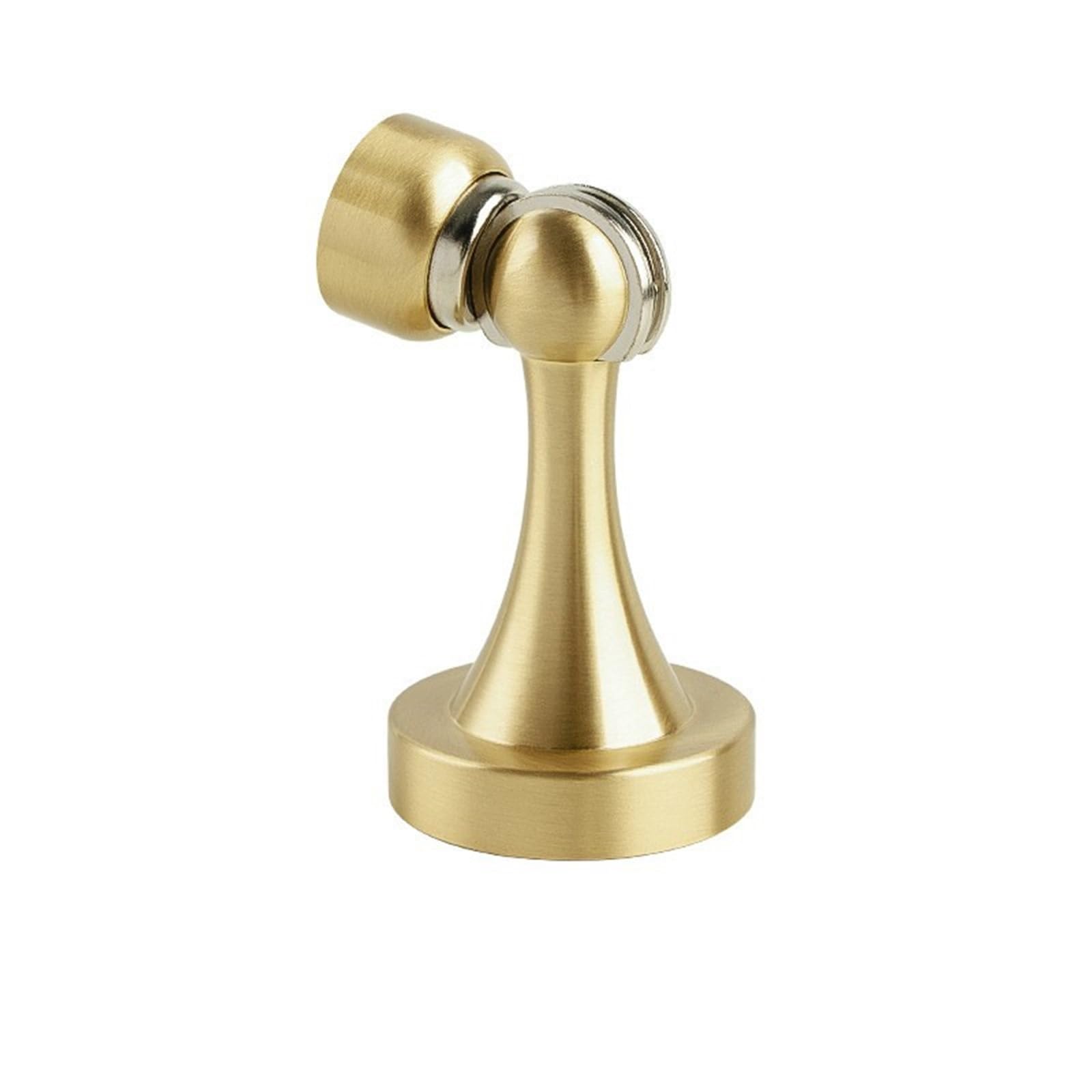 Luercher Color3 Door Stop Magnetic Door Stop Brass Heavy Duty Door Catch Drilling Doorstop With Screws Strong Doors Holder(Color3)