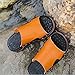 Czcrw Hombres Sandalias de punta abierta Sandalias de cuero de verano Zapatos...