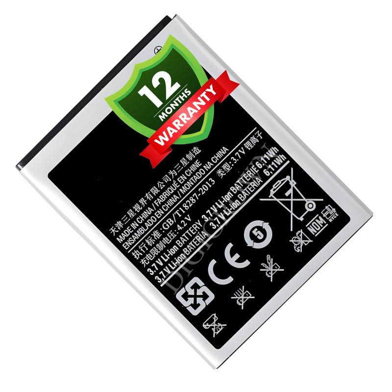 Image of Original EB-F1A2GBU Battery Compatible for Samsung Galaxy S2 - (1650mAh) - 1 Year Warranty DC00