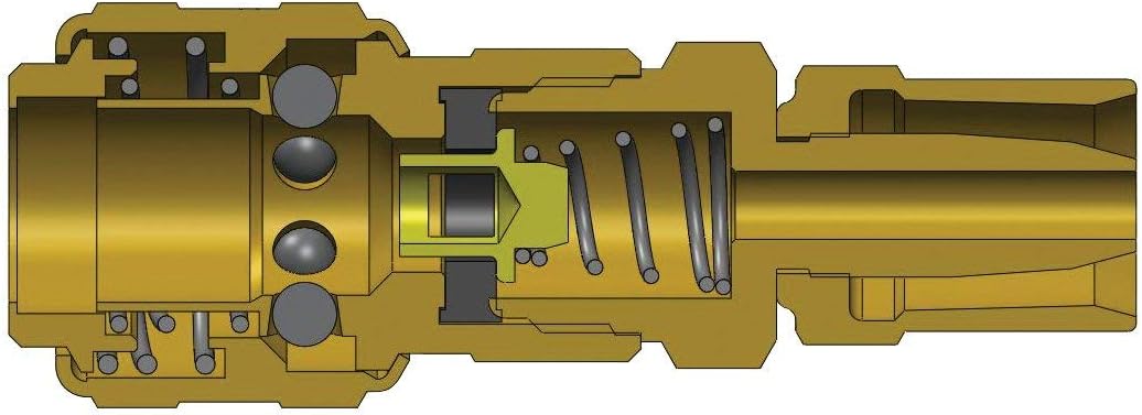 Dixon 1/4" IND COUPLER, 3/8" X 11/16" REU 850492 (140030-16)