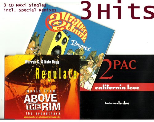 1994/95) The Best 90s Rap & Funk: 3 CD Singles in 1 Package