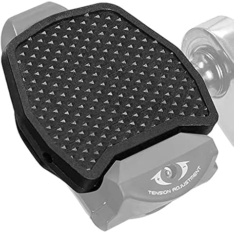 EIRONA Bike Pedal Changer Compatible with Shimano SPD-SL Clipless Pedals, Bicycle Pedal Adapter Converts Clipless into Flat Pedals Cover