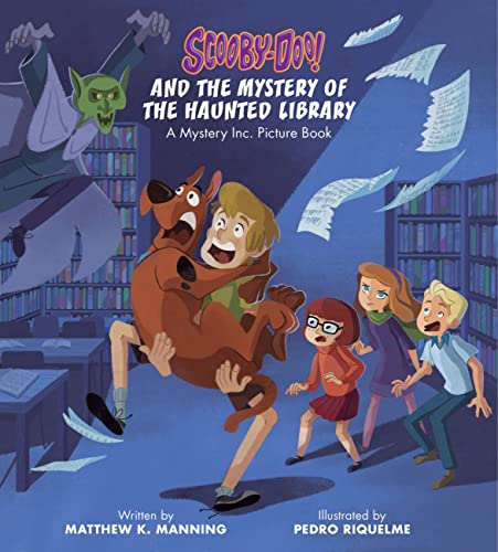 Book cover for Scooby-Doo and the Mystery of the Haunted Library