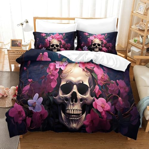 Housse de couette microfibre de qualité supérieure parure de lit king durable et douce