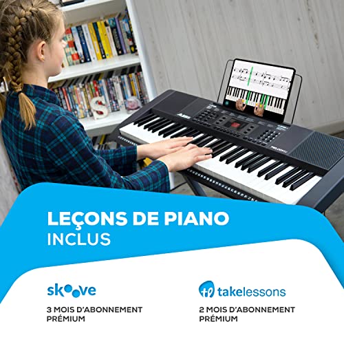 Alesis Debut Kit – Kit de batterie électronique pour enfant avec 4 pads en peau maillée, 120 sons & MELODY 61 piano… - Les Beatles, Paul McCartney, John Lennon, RIngo Starr, George Harrison Alesis Debut Kit – Kit de batterie électronique pour enfant avec 4 pads en peau maillée, 120 sons & MELODY 61 piano… – Image 8