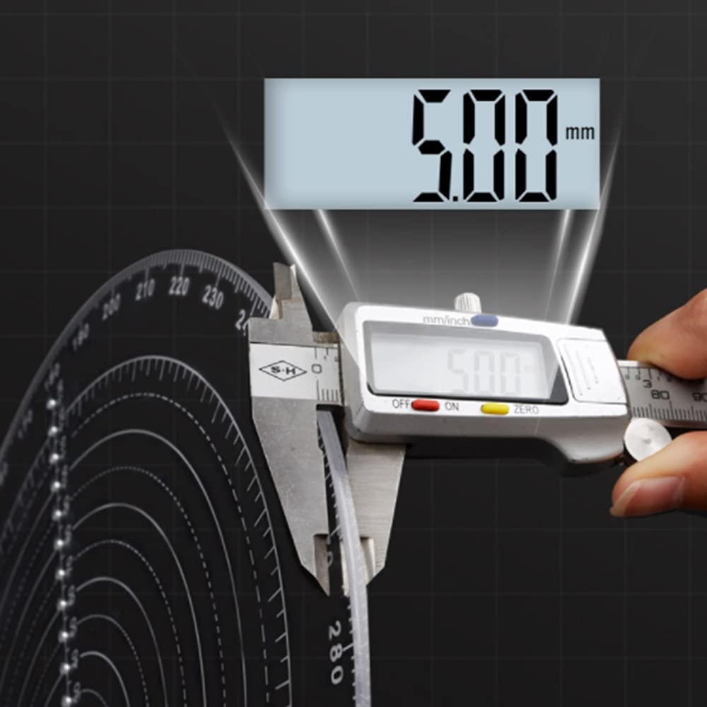 Center Finder Tool Acryl Ronde Center Finder Ronde Center Finder Acryl Semi Transparant Kompas Tekening Meetinstrumenten Voor Houtbewerking Draaien
