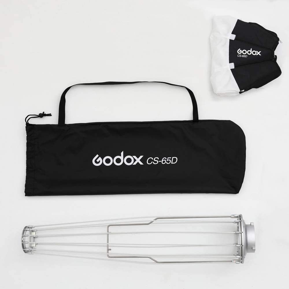 Godox CS-65D Lantern Softbox 25.6inch/65cm Soft Lighting Modifier for Godox SL-60W SL150W II FV150 AD300PRO AD400PRO AD600BM VL150 VL300