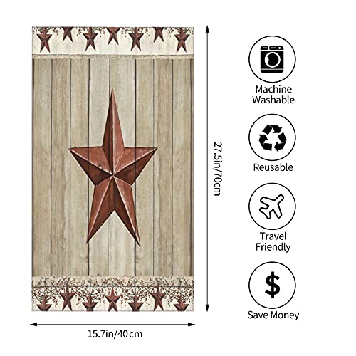 Hand-Towels-for-BathroomSet-of-2Rustic-Barn-Western-Texas-Star-and-Primitive-Berries-On-Country-Wooden-PlankSoft-Absorbent-Small-Bath-Towel-Kitchen-Dish-Guest-Towel-Home-Decor-157×275 Hand Towels for BathroomSet of 2Rustic Barn Western Texas Star and Primitive Berries On Country Wooden PlankSoft Absorbent Small Bath Towel Kitchen Dish Guest Towel Home Decor 157×275