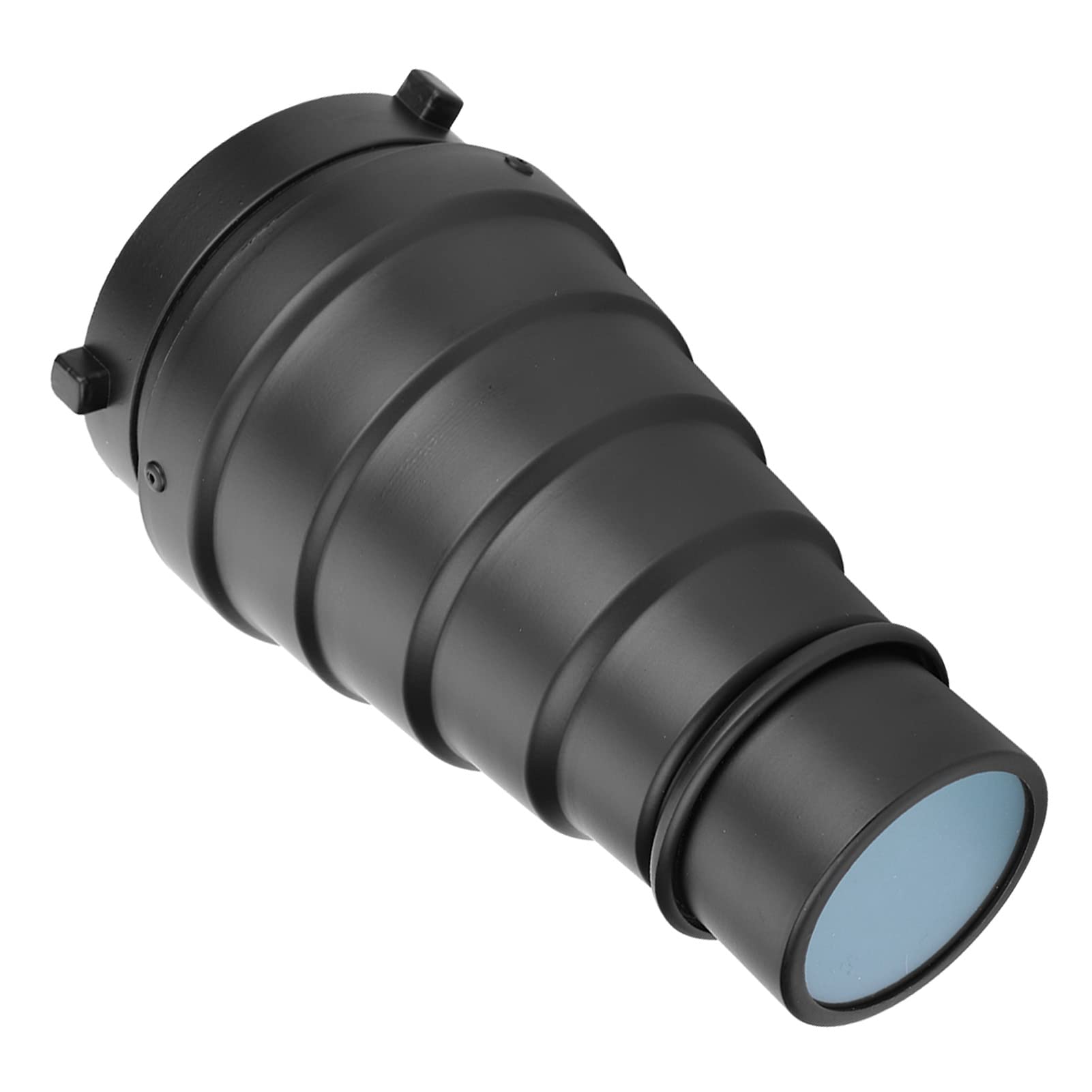 con 5 filtros Filtro de Montaje cónico Ajustable Snoot Tubo de Haz de luz de Montaje Bowens Rejilla Snoot Amplia aplicabilidad para luz de Flash estroboscópica de Estudio