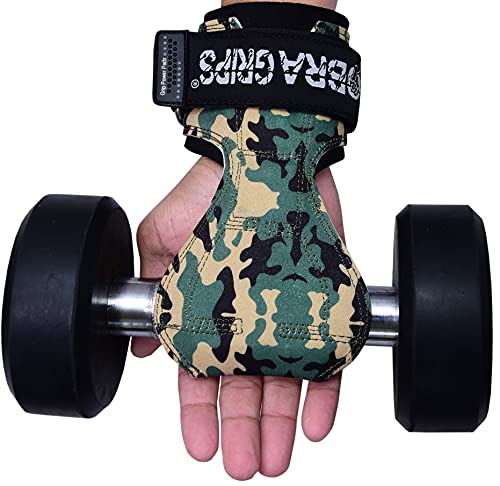 Image of Cobra Grips Weight Lifting Gloves with Adjustable Neoprene Padded Wrist Wraps - Heavy Duty Alternative to Power Lifting Hooks for Deadlifts