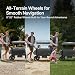 BabyVista Stroller Wagon for Kids, One-Hand Adjustable Push/Pull Handle, Spacious Storage, 8"/12" All-Terrain Wheels, Canopy with Bug Net, Wagon Stroller for Daily Walks, Short Trips & Grocery Runs, Image 7 BabyVista Stroller Wagon for Kids, One-Hand Adjustable Push/Pull Handle, Spacious Storage, 8"/12" All-Terrain Wheels, Canopy with Bug Net, Wagon Stroller for Daily Walks, Short Trips & Grocery Runs, Image 7