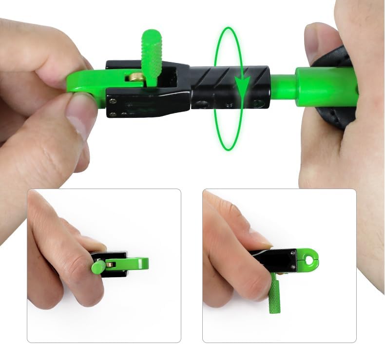 1 pcs Archery Wrist Release Aids Strap Trigger Caliper Compound Bow Hunting Shooting