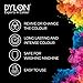 Dylon Wash and Dye used Worldwide by Best Designers, Suitable for Natural Large Fabrics, Multi-Purpose, Permanent and Easy to Apply, Color: Velvet Black