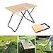 BEIYINAI Lightweight and Portable Outdoor Folding Table Camping Table Convenient Picnic Table for Camping Picnics and Travel Sturdy Picnic Desk