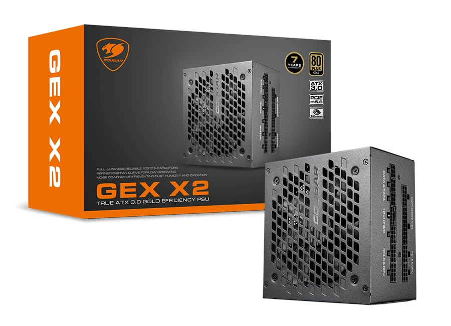 Amazon | COUGAR 電源ユニット GEX X2 ATX12V V3.0準拠、12VHPWR