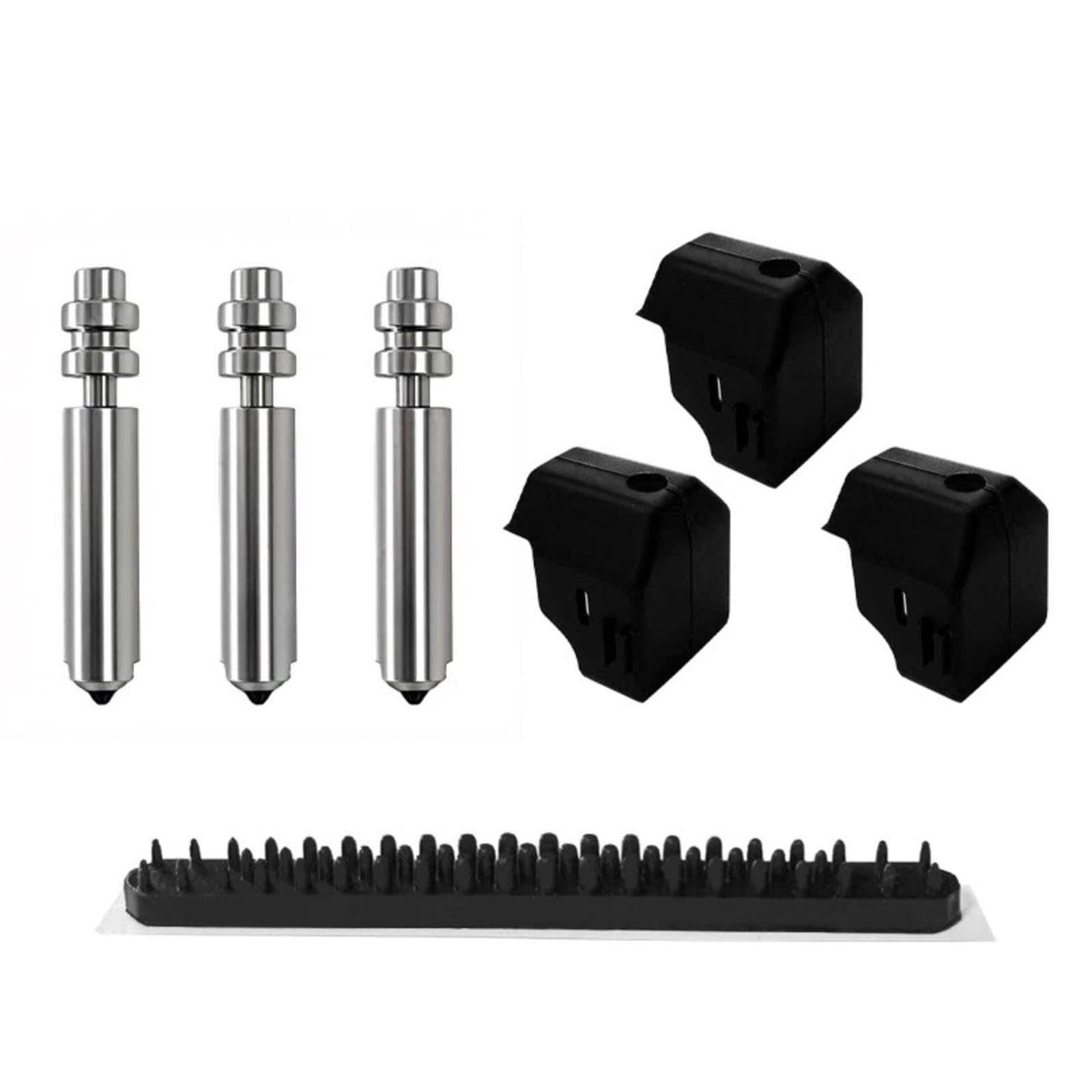 Nozzle Replacement Kit Compatible Print Head Maintenance Set Precision 3D Printer Nozzle Cleaning Kit for Makers, Hobbyists, Repair Bench, Workshop 04MM-image-24