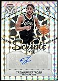Trendon Watford Card 2023-24 Panini Mosaic Scripts Autograph #3