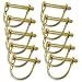 PTO Round Wire Shaft Locking Pin 1/4" x 1-3/4" (Pack of 10)