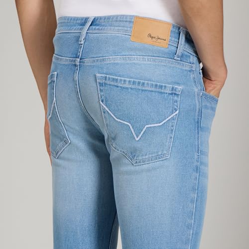Image of Pepe Jeans Men's Jeans | Slim Fit | Mid Rise | Stretchable
