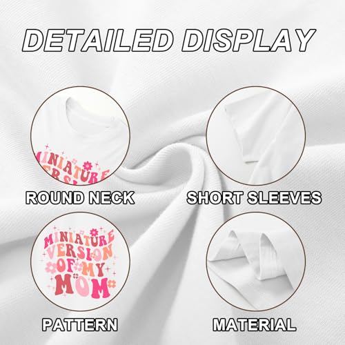 Image of BeWithYou Flower Girl Shirt Cute Preppy Shirts for Girls Funny Letter Print T Shirt Floral Kids Graphic Summer Tees Tops