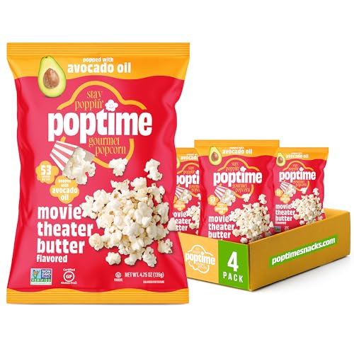 Poptime Movie Theater Butter Kettle Cooked Popcorn