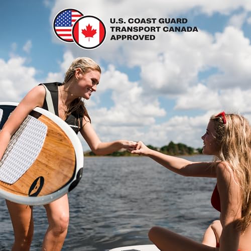 Airhead ORCA Kwik-Dry NeoLite Flex Life Jacket for Adults & Kids - USCG Approved Life Vest for Men, Women, Youth & Child, Watersports Vest for Boating, Tubing & PWC, X-Large, Black by AIRHEAD - Image 3